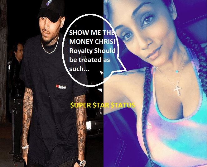 CHRIS BROWN NIA GUZMAN