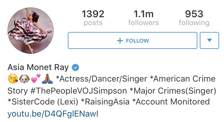 asia monet instagram