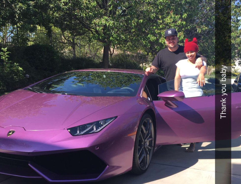 blac rob blac chyna lambo