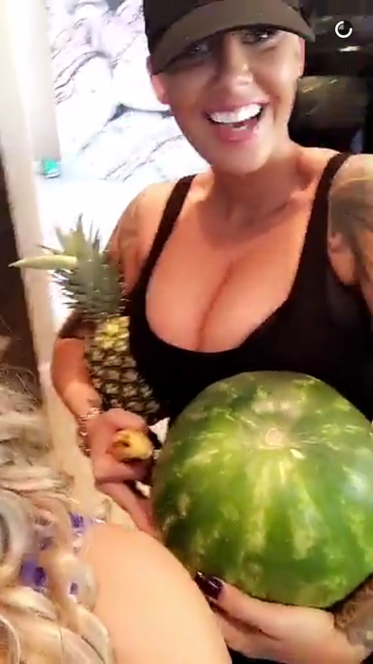 amber rose blac chyna