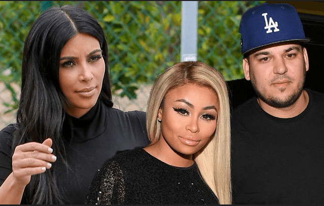 kim kardashian, robert kardashian, blac chyna